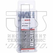 Сверло по металлу HSS PointTeQ HEX  5,0 мм  (10 шт), BOSCH