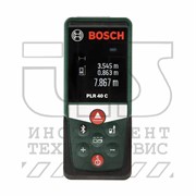 Дальномер лазерный PLR 40 C (Bluetooth), BOSCH