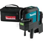 MAKITA SK106GDZ Нивелир лазерный аккум. (зеленый луч) SOLO (12V Li-ion, 2 точки отвеса, 3мм/10м)