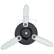 Триммерная головка с пластиковыми ножами, М8х1,25R, М8/10х1,25LH
