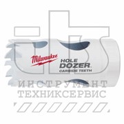 Биметталическая коронка HOLEDOZER CARBIDE 25мм, MILWAUKEE