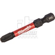 Бита ударная для шуруповерта MILWAUKEE SHOCKWAVE PH3 50 мм (1 шт.),