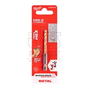 Сверло по металлу SWave HSS-G Ti. 4.5mm -1pc, MILWAUKEE