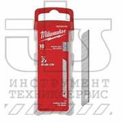 Лезвия сменные к ножу  9 мм (10 шт / сегментированные / NEW), MILWAUKEE