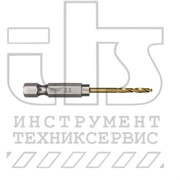 Сверло по металлу Milwaukee RedHEX HSS-G TiN. 2.5мм  (10шт)