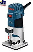 Bosch Кромочный фрезер GKF 600 + оснастка 060160a101