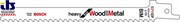 Bosch Пильное полотно S 711 DF Heavy for Wood and Metal 2608656272