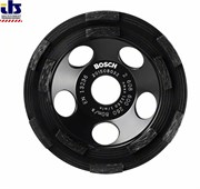 Bosch Алмазный чашечный шлифкруг Best for Abrasive 50 g/mm, 125 x 22,23 x 4,5 mm 2608600260