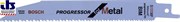 Bosch Пильное полотно S 123 XF Progressor for Metal 2608654416
