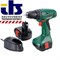 Bosch Аккумуляторная дрель-шуруповёрт PSR 12 в чемодане с 2 аккумуляторами АКЦИЯ!!! + набор оснастки из 59 предметов 060395550w
