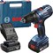 Аккум. дрель-шуруповерт BOSCH GSR 140-LI в чем. (14.4 В, 2 акк., 1.5 А/ч Li-Ion, 2 скор., 50 Нм, шурупы до 8 мм) (06019F8000) - фото 78440