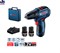 BOSCH GSR 12V-30 (2*2.0 Ah) в ЧЕМОДАНЕ. Шуруповерт БЕСЩЕТОЧНЫЙ (EC-motor) 12V, 30НМ, 2 скорости, EC-motor, 2*2.0 Ah чемодан, зарядное GAL 12V-40, 2 аккумулятора