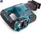 Пила сабельная аккумуляторная Makita DJR188Z (б\щ,18В,Li-ion,0-3000об\м,х-20мм,рез-255мм,2.6кг,кор,подсветка,н-р пилок,б\ак,з\у, Вертикальный двигатель, компактный корпус) - фото 86317
