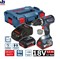 Шуруповёрт GSB 18V-60 C ударный  60/31 Нм ( 2*5,0 Ah) L-Boxx, BOSCH