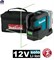 MAKITA SK105GDZ Нивелир лазерный (зеленый луч) SOLO (12V Li-ion, 35 м, 3мм/10м, 2 уровня яркости) - фото 88737