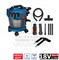 BOSCH GAS 18V-10 SOLO Пылесос аккумуляторный (без аккумуляторов) с контейнером 10 литров и насадками 18V, Li-On, контейнер 10 литров, 4.7 кг шланг, насадки для пола и щелевая - фото 92100