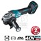MAKITA GA013GZ SOLO Углошлифовальная машина (XGT 40V, 125 мм, 8500 об/мин, XPT, AFT, клавиша) - фото 92297