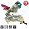 Торцовочная пила MAKITA LS 0714 N (1010 Вт, 190х20.0 мм, глуб. до 52 мм, шир. до 300 мм) - фото 92378